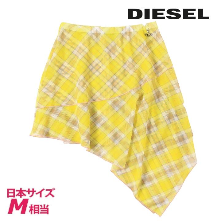DIESEL（ディーゼル） シースルーシフォンミニスカート レディース 