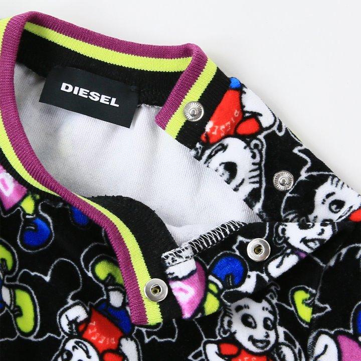 DIESEL ディーゼル 初期2000年代 Y2K ボーダーワンピ 海外ガール DIESEL ディーゼル 初期2000年代 Y2K ボーダーワンピ 海外ガール