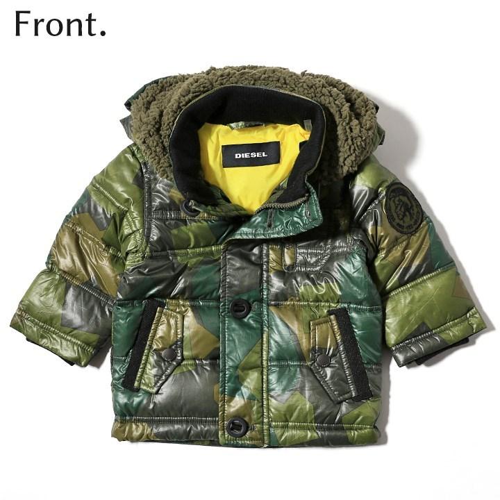 DIESEL KIDS ディーゼルキッズ KID ダウンジャケット ベビー ボーイ 裏