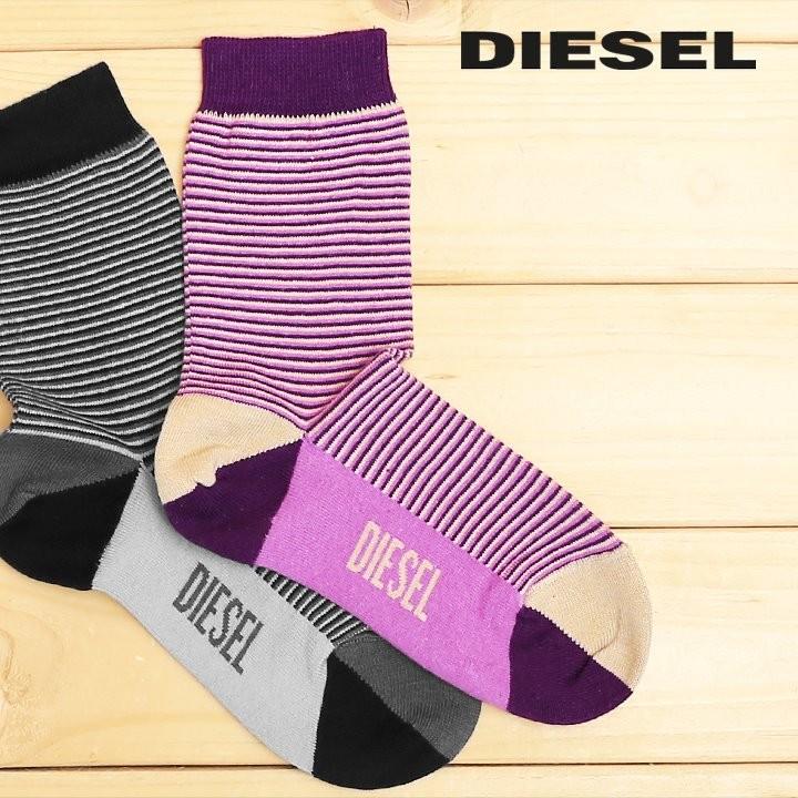 ディーゼル Diesel クルーソックス 靴下 レディース 配色ボーダー柄 レッグウェア Skf Pippi Die L A 78 404 買っciao トゥット トゥット 通販 Yahoo ショッピング