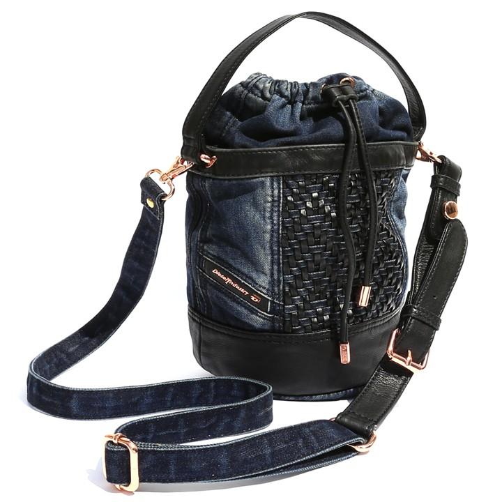 ディーゼル DIESEL ショルダーバッグ 鞄 レディース 本革 レザーコンビ