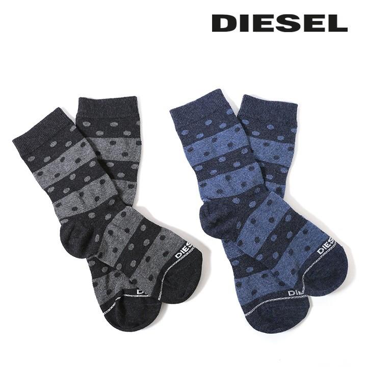 ディーゼル Diesel クルーソックス 靴下 レディース ボーダードット柄 レッグウェア Skf Kylie Die L A 850 買っciao トゥット トゥット 通販 Yahoo ショッピング