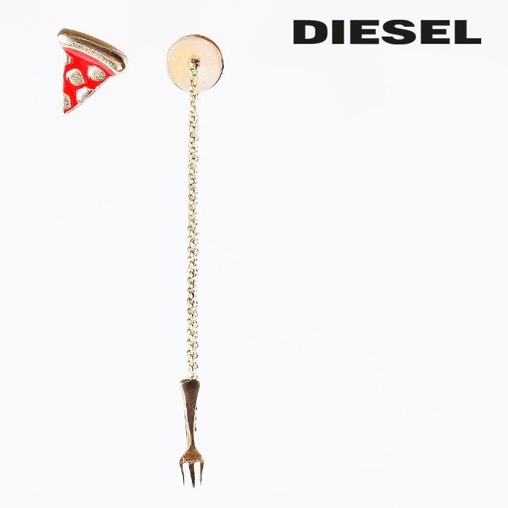 DIESEL（ディーゼル） チェーンピアス レディース ピザモチーフ