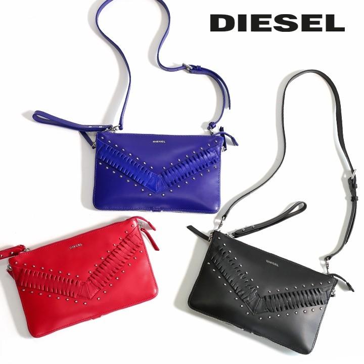 ディーゼル Diesel クラッチバッグ 鞄 レディース 牛革 羊革 本革 スタッズ装飾 ショルダーバッグ ハンドバッグ Le Littsy Die L A A6 604 買っciao トゥット トゥット 通販 Yahoo ショッピング