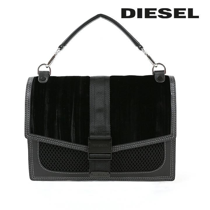 DIESEL（ディーゼル） ショルダーバッグ 鞄 レディース 異素材切替 