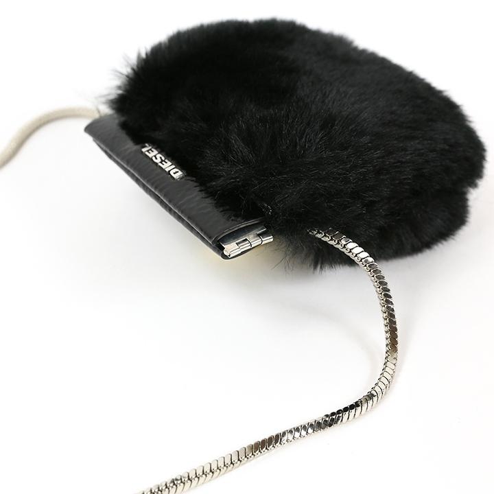 美品　DIESEL コインケース　小銭入れ　ミニ財布　チェーン DIESEL ディーゼル コインケース 財布 ウォレット レディース