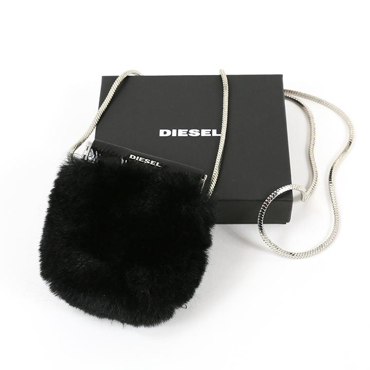 美品　DIESEL コインケース　小銭入れ　ミニ財布　チェーン DIESEL ディーゼル コインケース 財布 ウォレット レディース