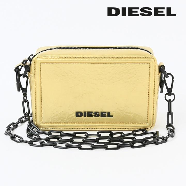 ディーゼル DIESEL レザーショルダーバッグ 鞄 レディース 羊革 本革 