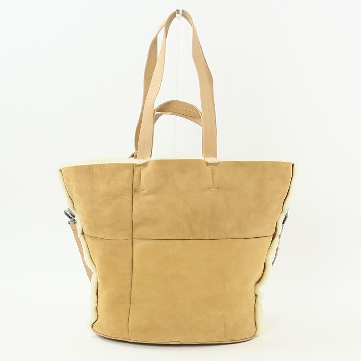 DIESEL ディーゼル ムートントートバッグ 鞄 レディース 羊革