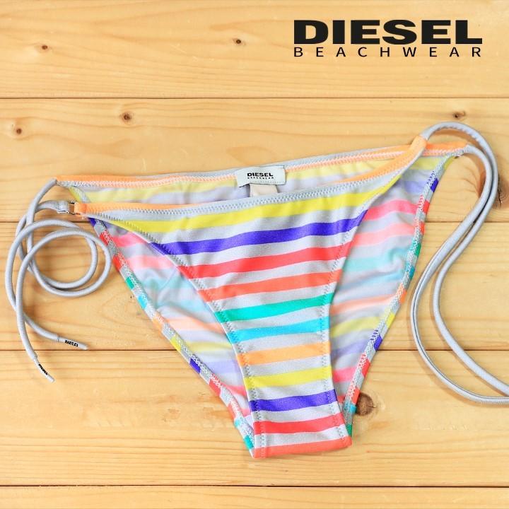 ディーゼル Diesel ビキニボトム 単品 レディース 微光沢ラメボーダー サイド紐 ビーチウエア レディース水着 ビキニショーツ Bfpn Brigittes N Die L C 84 028 買っciao トゥット トゥット 通販 Yahoo ショッピング