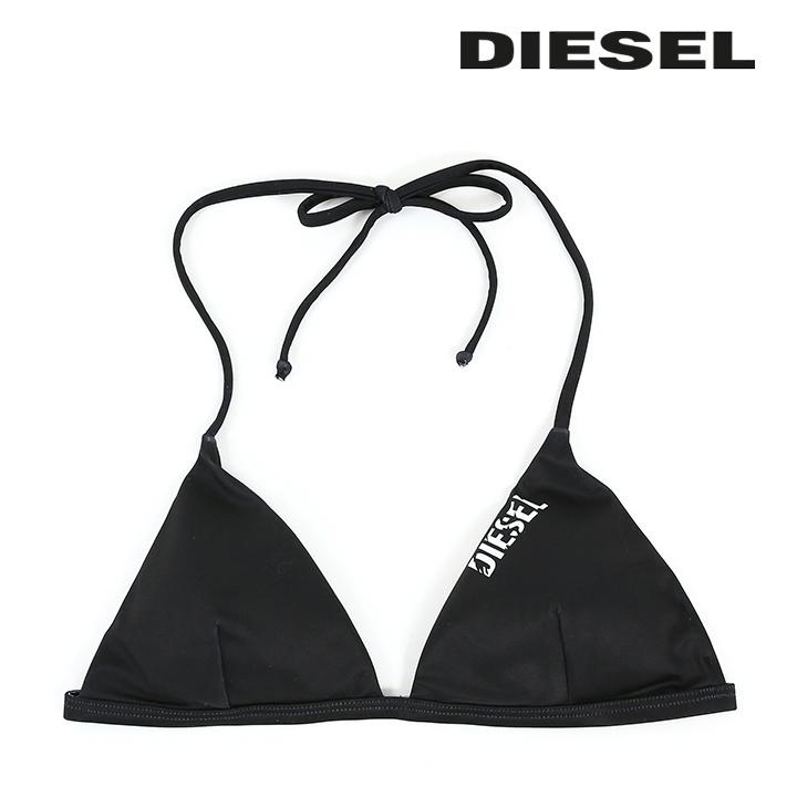 DIESEL ディーゼル ビキニトップ 単品 レディース ロゴプリント
