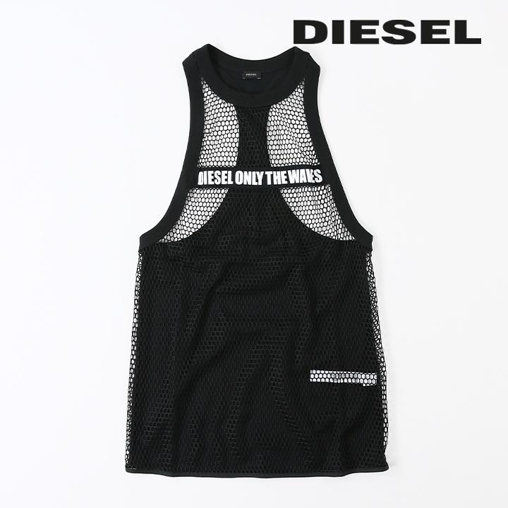 DIESEL - 美品 DIESEL WOMEN’S メッシュスウェットトップス XXS DIESEL（ディーゼル） カバーアップ タンクトップ レディース メッシュ
