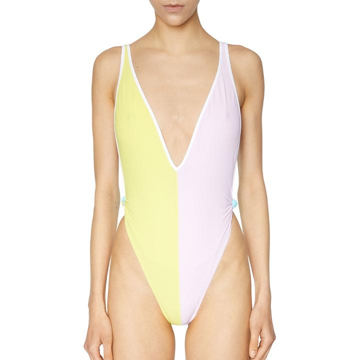 【DIESEL】水着（ワンピース）（送料込み） DIESEL ディーゼル ワンピース水着 レディース 胸元スリット