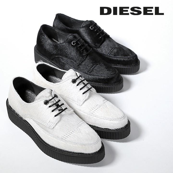 ディーゼル Diesel オックスフォードシューズ 靴 レディース 馬革 ハラコ レースアップ ドレスシューズ D Eep Double W Die L K 98 3 買っciao トゥット トゥット 通販 Yahoo ショッピング