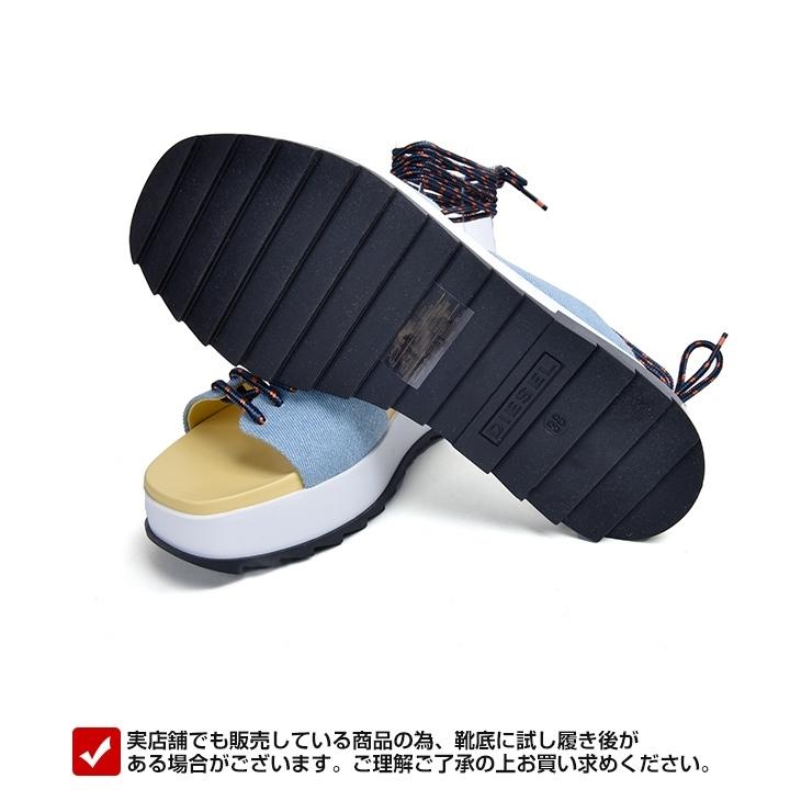 DIESEL ディーゼル 厚底サンダル シューズ 靴 レディース デニム 
