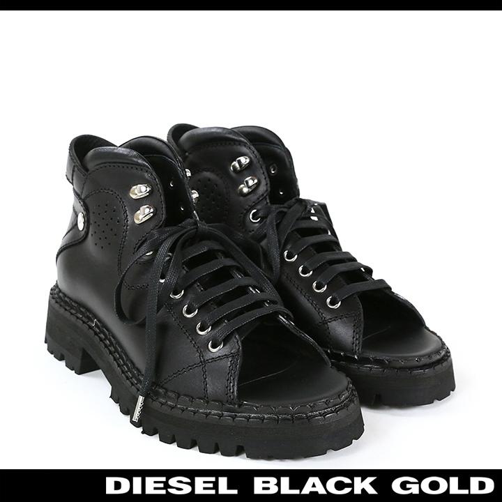 ディーゼルブラックゴールド DIESEL BLACK GOLD ハイカットスニーカー 