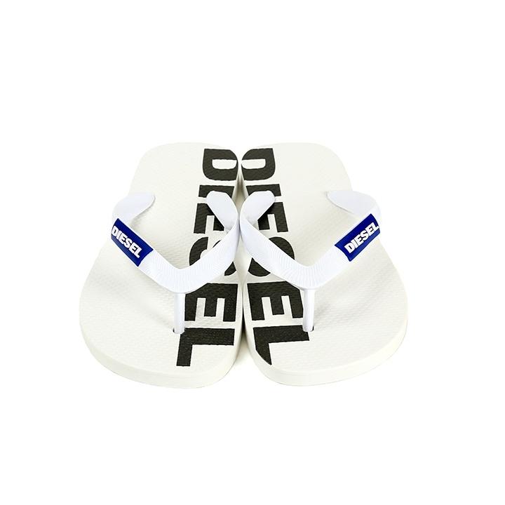 DIESEL ロゴスライドサンダル プール・ビーチ メンズ スライドサンダル SWIM SA-SWIM（サンダル）｜DIESEL