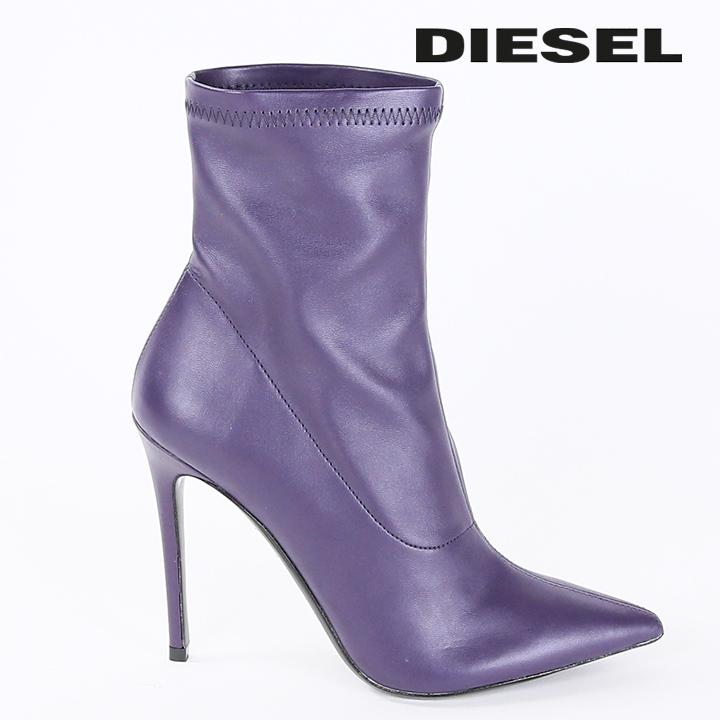DIESEL ディーゼル ハイヒールアンクルブーツ 靴 レディース フェイク 