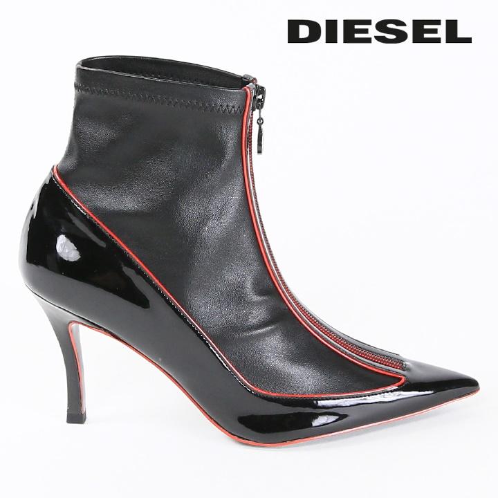 DIESEL レザーアンクル ブーツ DIESEL レザーアンクル ブーツ