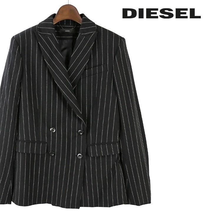 ディーゼル Diesel テーラードジャケット レディース ストライプ柄 サイドベンツ ダブルブレスト G Yves Die L O 81 084 買っciao トゥット トゥット 通販 Yahoo ショッピング