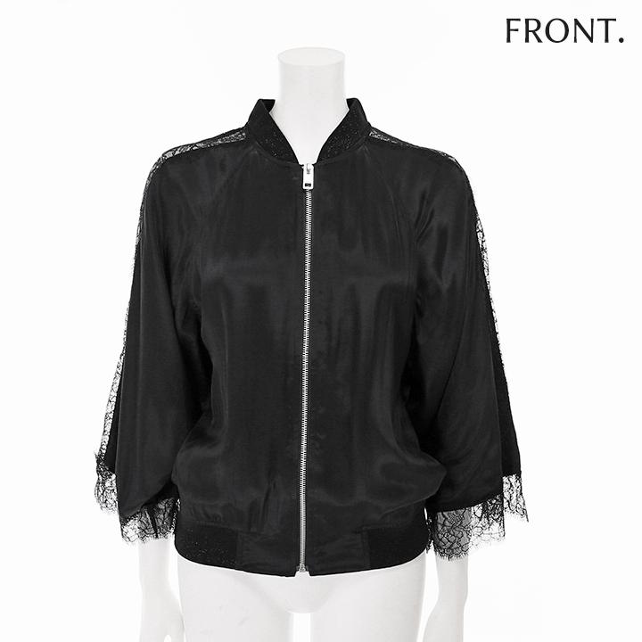 DIESEL（ディーゼル） ジップアップジャケット レディース シースルー 