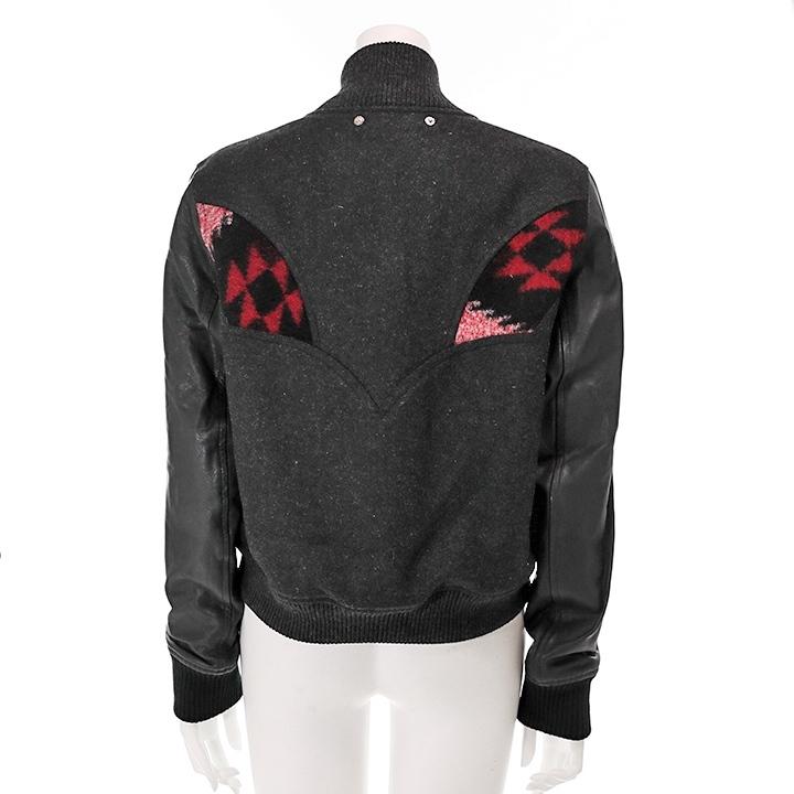 DIESEL ディーゼル ジャンパージャケット レディース 袖レザー