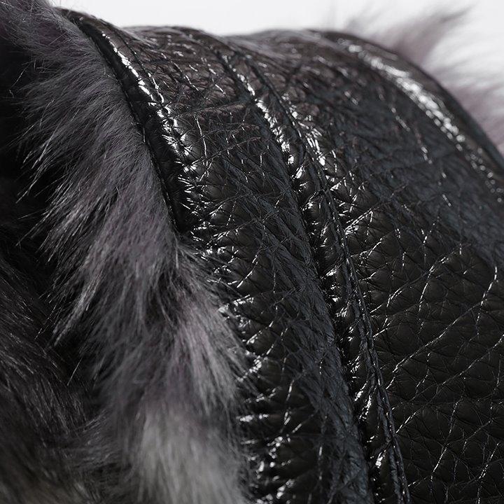 DIESEL ディーゼル フェイクファーベスト レディース