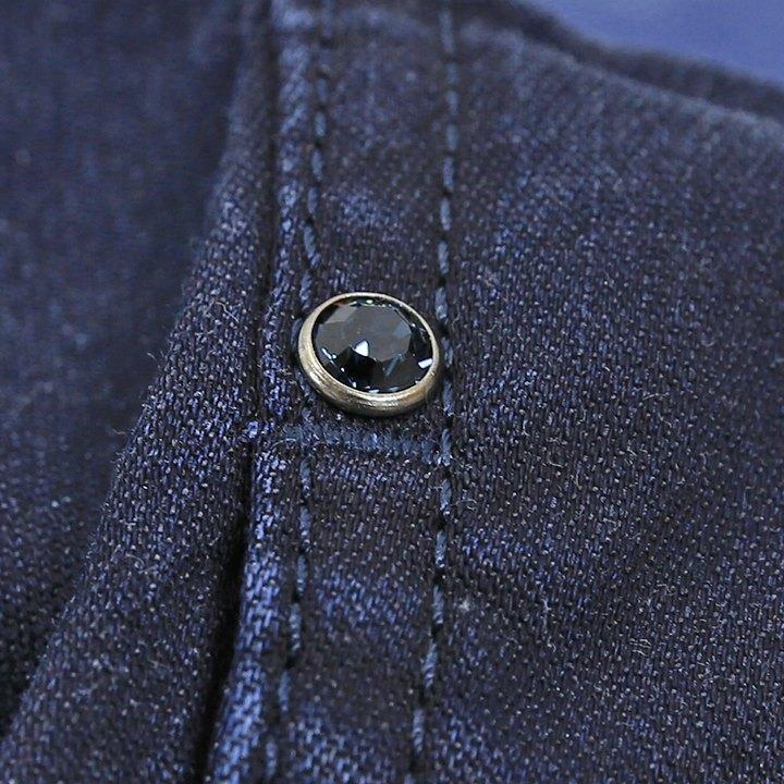 DIESEL（ディーゼル） スウェットデニムジャケット レディース 総柄 