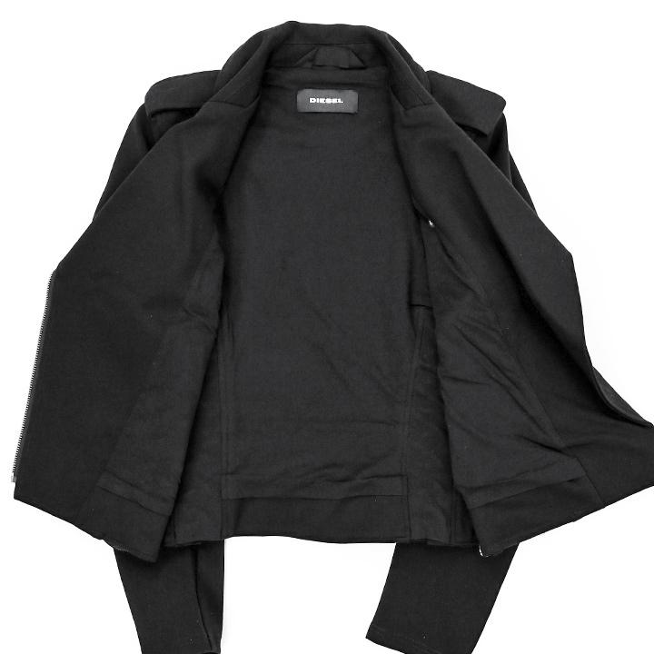 k*a様 ディーゼル DIESEL ライダースジャケット バックレースアップ ス DIESEL（ディーゼル） ライダースジャケット レディース バックレース