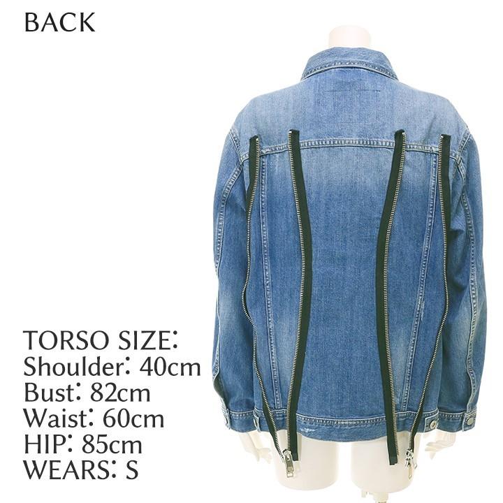 DIESEL デニム ジャケット Gジャン S クラッシュ ダメージ 【公式通販】