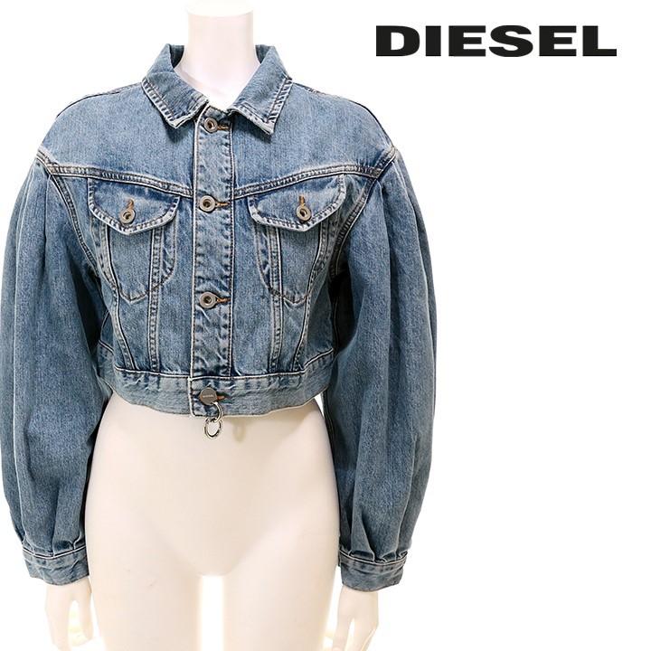 DIESEL（ディーゼル） デニムジャケット レディース パフスリーブ 反射 