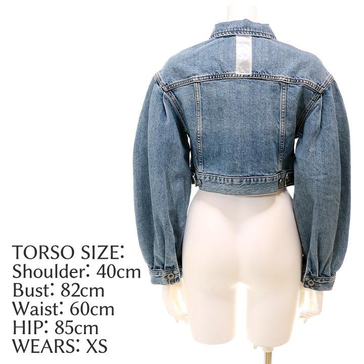 DIESEL ディーゼル デニムジャケット レディース パフスリーブ