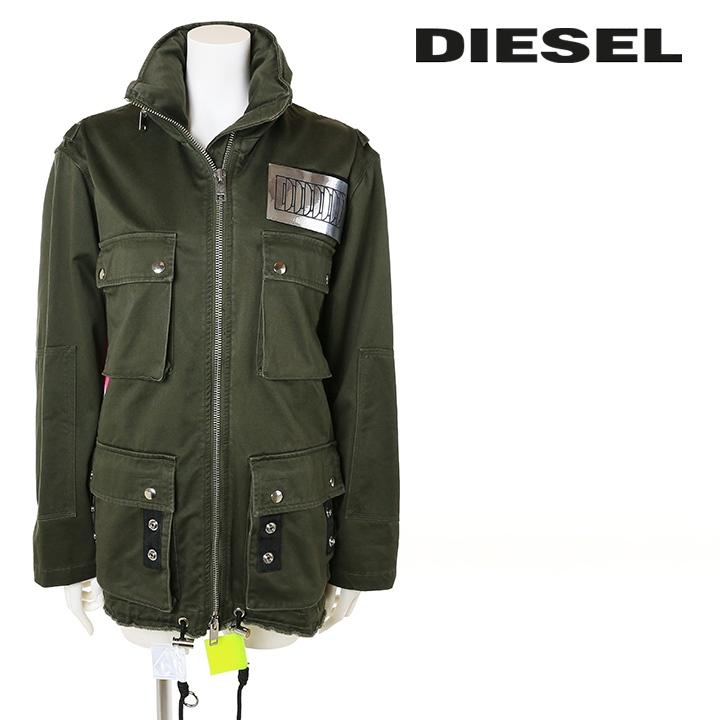 新品　ディーゼル　ミニタリージャケット 楽天市場】ディーゼル DIESEL ミリタリージャケット メンズ