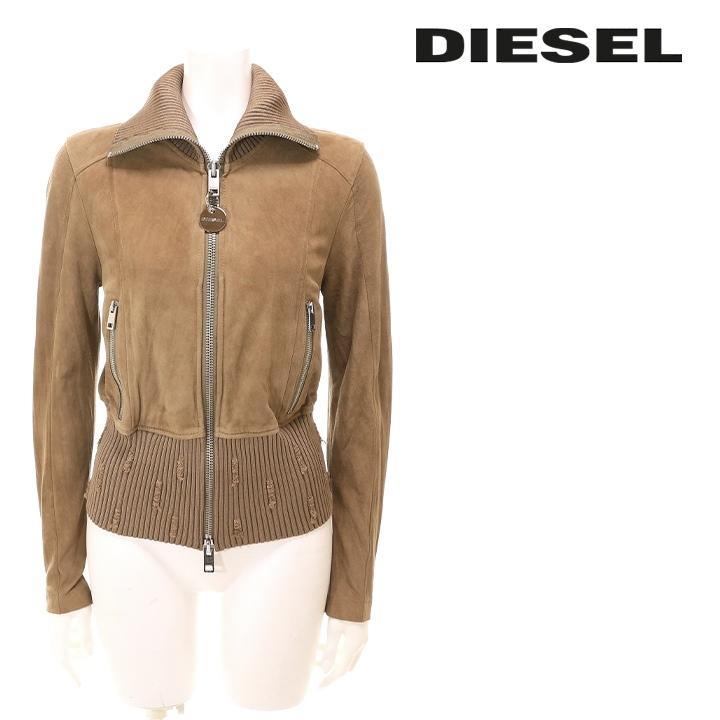 ディーゼル DIESEL レザージャケット レディース 山羊革 本革 