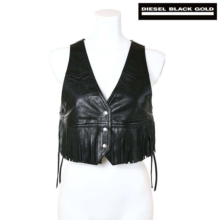 ディーゼルブラックゴールド DIESEL BLACK GOLD ラムスキンレザー