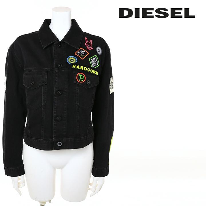 DIESEL クロップドジャケット ブラック 楽天市場】☆DIESEL ディーゼル レディース☆メタルリング