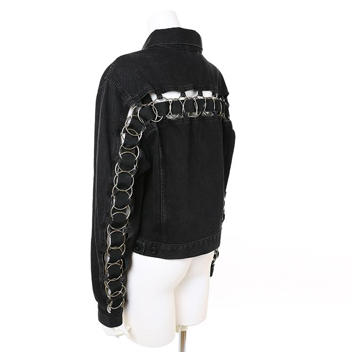 関税負担なし！Diesel(ディーゼル)クロップド デニム ジャケット DIESEL ディーゼル クロップドデニムジャケット レディース