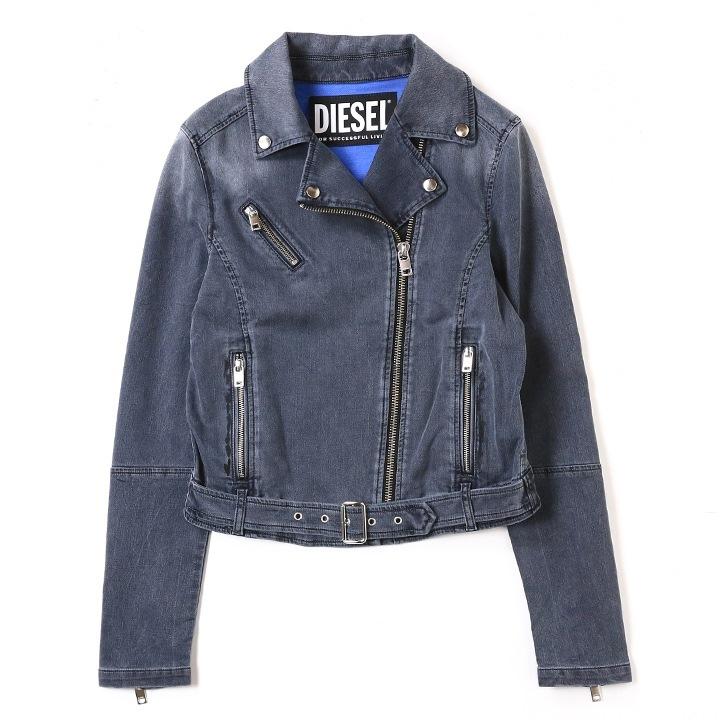 DIESEL ディーゼル ジョグジーンズ ライダースジャケット DIESEL ディーゼル ジョグジーンズ ライダースジャケット