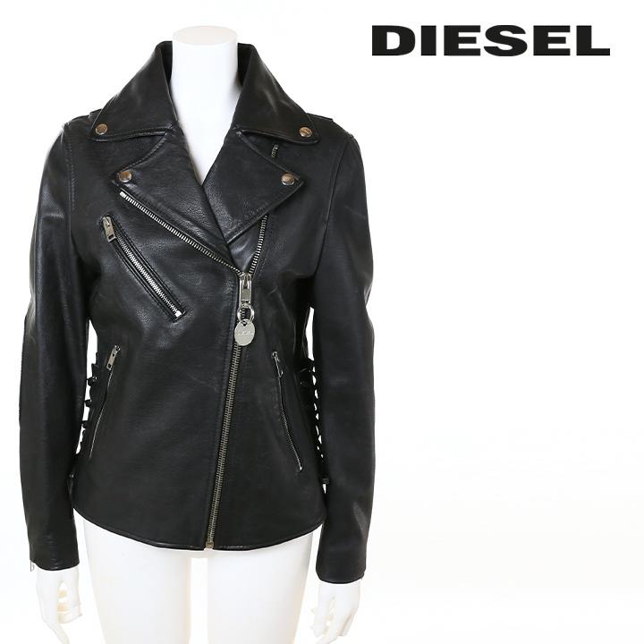 ディーゼル DIESEL レザージャケット レディース Year of the Pig