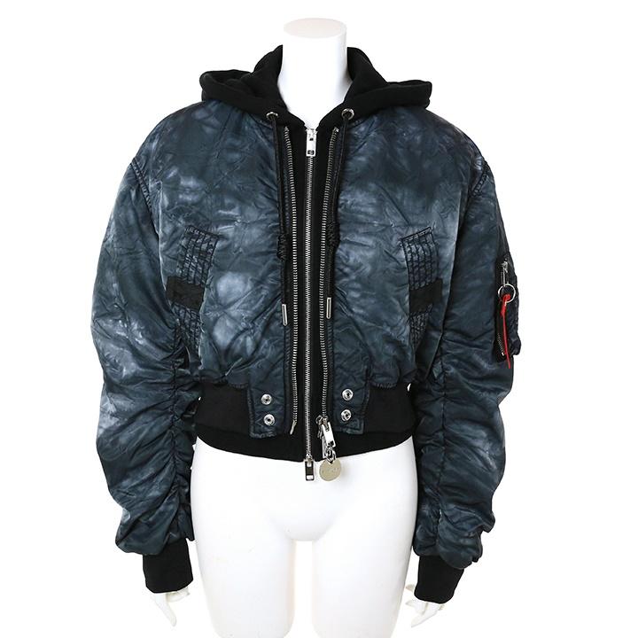 DIESEL ディーゼル 中綿ジャケット レディース タイダイ柄 DIESEL ディーゼル 中綿ジャケット レディース タイダイ柄