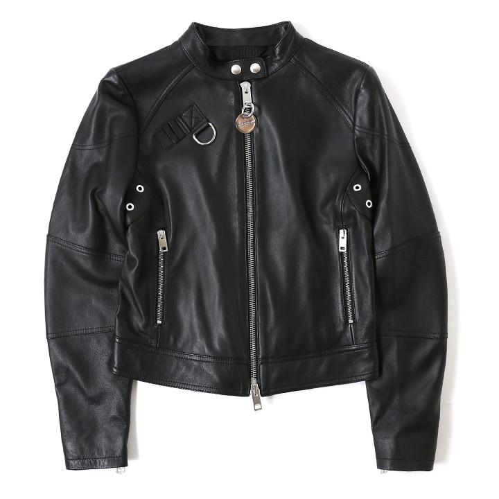 DIESEL ディーゼル レザージャケット レディース 羊革 本革