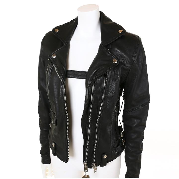 DIESEL ディーゼル レザージャケット レディース 羊革 本革 DIESEL ディーゼル レザージャケット レディース 羊革 本革
