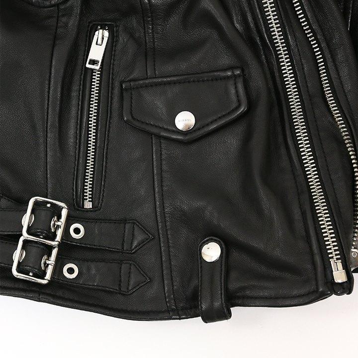 DIESEL ディーゼル レザージャケット レディース 羊革 本革 DIESEL ディーゼル レザージャケット レディース 羊革 本革