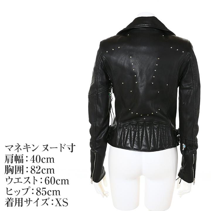 ディーゼル DIESEL レザージャケット レディース 羊革 本革 バックスタッズ装飾 バイカージャケット ライダース L-SINYA-A ディーゼル DIESEL レザージャケット レディース 羊革 本革 バックスタッズ装飾 バイカージャケット ライダース L-SINYA-A