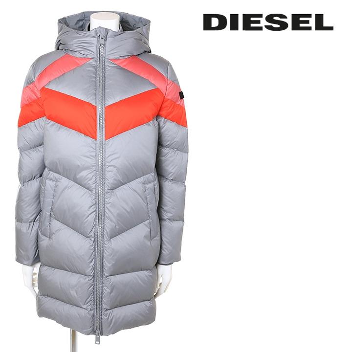 ディーゼル DIESEL リアルダウンジャケット レディース 配色切替 ミドル丈 フーデッドダウンコート W-PATLONG-NEW :  die-l-o-c8-041 : 買っCiao!トゥット トゥット - 通販 - Yahoo!ショッピング