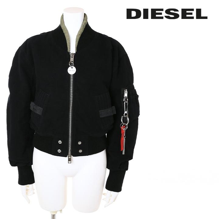 ディーゼル DIESEL 中綿ブルゾン ジャケット レディース ジッパー