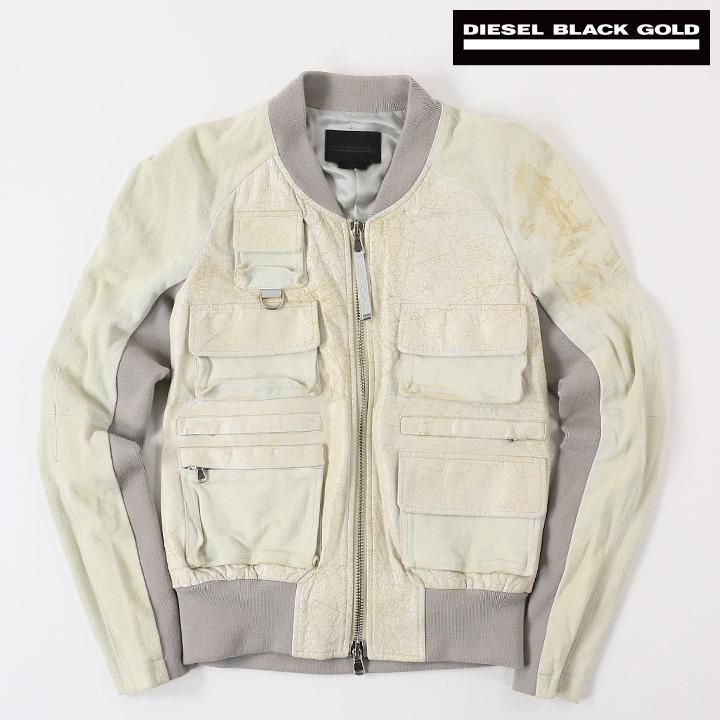 DIESEL BLACK GOLD ディーゼルブラックゴールド レザージャケット