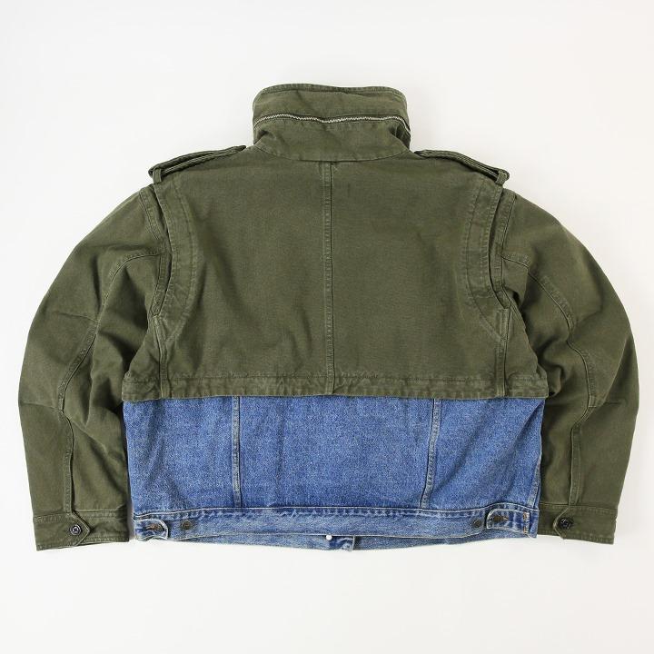 DIESEL レディース ミリタリージャケット DIESEL - DIESEL ディーゼル 迷彩ショート丈 ミリタリー