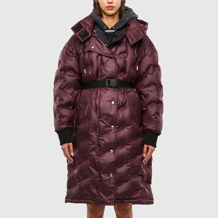 DIESEL ロングダウンジャケット DIESEL（ディーゼル）の「レディース サステナブル ロング