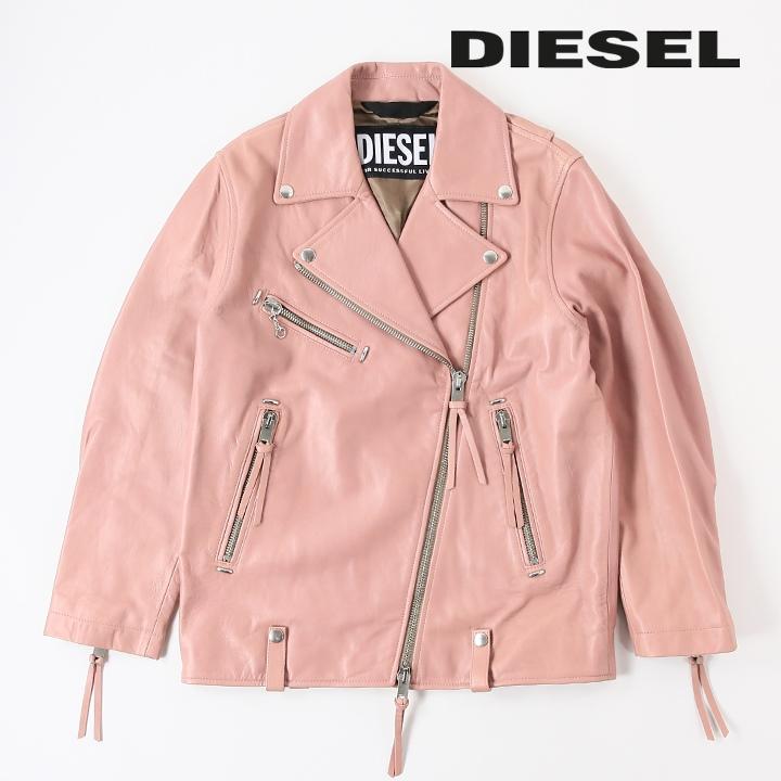 DIESEL ディーゼル レザーダブルライダースジャケット